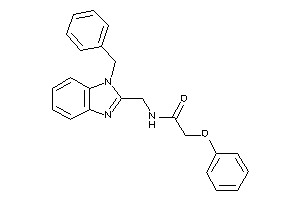 N-[(1-benzylbenzimidazol-2-yl)methyl]-2-phenoxy-acetamide