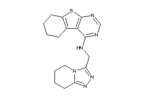 5,6,7,8-tetrahydrobenzothiopheno[2,3-d]pyrimidin-4-yl(5,6,7,8-tetrahydro-[1,2,4]triazolo[4,3-a]pyridin-3-ylmethyl)amine