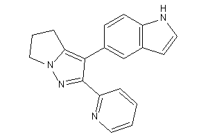 Image of 5-[2-(2-pyridyl)-5,6-dihydro-4H-pyrrolo[2,1-e]pyrazol-3-yl]-1H-indole