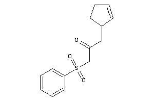 1-besyl-3-cyclopent-2-en-1-yl-acetone