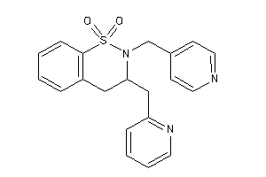 3-(2-pyridylmethyl)-2-(4-pyridylmethyl)-3,4-dihydrobenzo[e]thiazine 1,1-dioxide