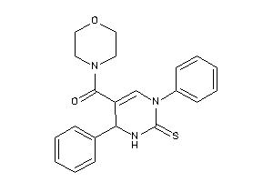 (3,6-diphenyl-2-thioxo-1,6-dihydropyrimidin-5-yl)-morpholino-methanone