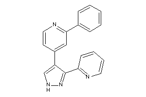 Image of 2-phenyl-4-[3-(2-pyridyl)-1H-pyrazol-4-yl]pyridine
