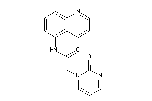 2-(2-ketopyrimidin-1-yl)-N-(5-quinolyl)acetamide