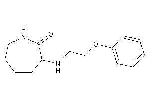 3-(2-phenoxyethylamino)azepan-2-one