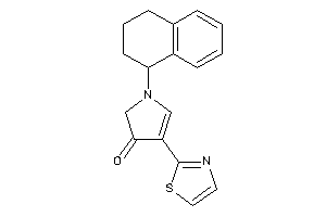 1-tetralin-1-yl-4-thiazol-2-yl-2-pyrrolin-3-one