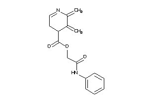 5,6-dimethylene-3,4-dihydropyridine-4-carboxylic Acid (2-anilino-2-keto-ethyl) Ester