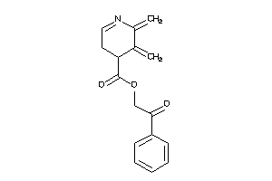 Image of 5,6-dimethylene-3,4-dihydropyridine-4-carboxylic Acid Phenacyl Ester