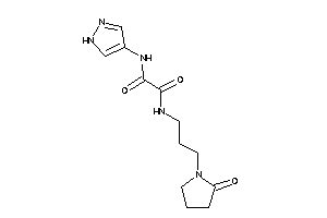 N-[3-(2-ketopyrrolidino)propyl]-N'-(1H-pyrazol-4-yl)oxamide