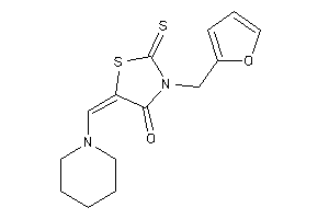 3-(2-furfuryl)-5-(piperidinomethylene)-2-thioxo-thiazolidin-4-one