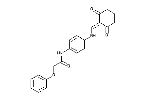 N-[4-[(2,6-diketocyclohexylidene)methylamino]phenyl]-2-phenoxy-acetamide