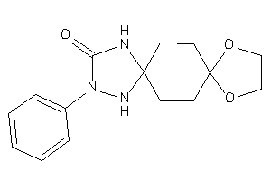 Image of 3-phenyl-9,12-dioxa-1,3,4-triazadispiro[4.2.4^{8}.2^{5}]tetradecan-2-one
