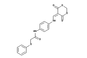 N-[4-[(4,6-diketo-1,3-dioxan-5-ylidene)methylamino]phenyl]-2-phenoxy-acetamide