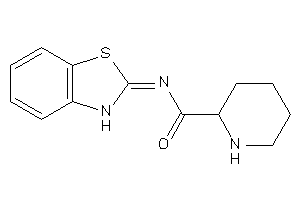 N-(3H-1,3-benzothiazol-2-ylidene)pipecolinamide