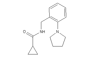 N-(2-pyrrolidinobenzyl)cyclopropanecarboxamide