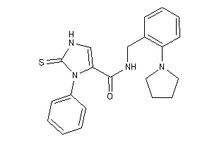 3-phenyl-N-(2-pyrrolidinobenzyl)-2-thioxo-4-imidazoline-4-carboxamide