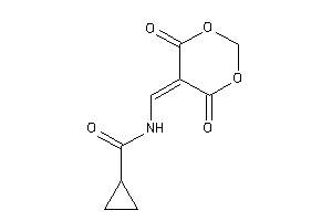 Image of N-[(4,6-diketo-1,3-dioxan-5-ylidene)methyl]cyclopropanecarboxamide