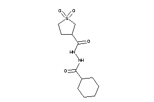 N'-(cyclohexanecarbonyl)-1,1-diketo-thiolane-3-carbohydrazide