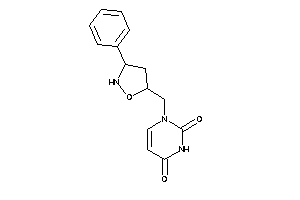 1-[(3-phenylisoxazolidin-5-yl)methyl]pyrimidine-2,4-quinone