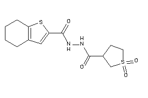 N'-(1,1-diketothiolane-3-carbonyl)-4,5,6,7-tetrahydrobenzothiophene-2-carbohydrazide