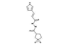 1,1-diketo-N'-[3-(1H-pyrrol-3-yl)acryloyl]thiolane-3-carbohydrazide