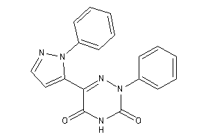 2-phenyl-6-(2-phenylpyrazol-3-yl)-1,2,4-triazine-3,5-quinone