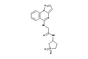 Image of N-(1,1-diketothiolan-3-yl)-2-(pyrazolo[1,5-a]quinazolin-5-ylamino)acetamide