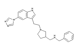 Benzyl-[[1-[2-[5-(1,2,4-triazol-4-yl)-1H-indol-3-yl]ethyl]pyrrolidin-3-yl]methyl]amine