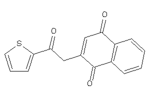 Image of 2-[2-keto-2-(2-thienyl)ethyl]-1,4-naphthoquinone