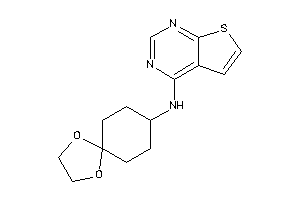 1,4-dioxaspiro[4.5]decan-8-yl(thieno[2,3-d]pyrimidin-4-yl)amine