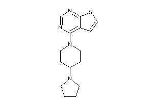 4-(4-pyrrolidinopiperidino)thieno[2,3-d]pyrimidine