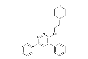 (4,6-diphenylpyridazin-3-yl)-(2-morpholinoethyl)amine