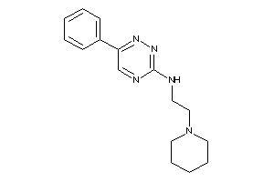 (6-phenyl-1,2,4-triazin-3-yl)-(2-piperidinoethyl)amine