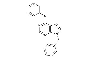 7-benzyl-4-(phenylthio)pyrrolo[2,3-d]pyrimidine