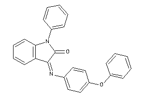 3-(4-phenoxyphenyl)imino-1-phenyl-oxindole
