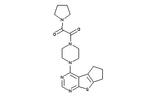 1-pyrrolidino-2-(4-BLAHylpiperazino)ethane-1,2-dione