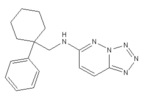 (1-phenylcyclohexyl)methyl-(tetrazolo[5,1-f]pyridazin-6-yl)amine