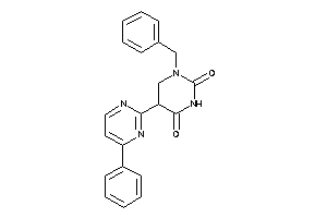 1-benzyl-5-(4-phenylpyrimidin-2-yl)-5,6-dihydrouracil