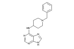 (1-benzyl-4-piperidyl)-(9H-purin-6-yl)amine