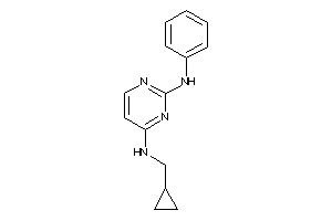 (2-anilinopyrimidin-4-yl)-(cyclopropylmethyl)amine