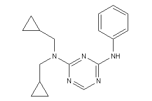 (4-anilino-s-triazin-2-yl)-bis(cyclopropylmethyl)amine