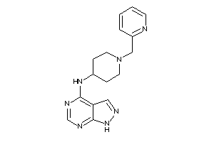 1H-pyrazolo[3,4-d]pyrimidin-4-yl-[1-(2-pyridylmethyl)-4-piperidyl]amine