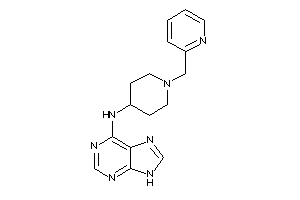 9H-purin-6-yl-[1-(2-pyridylmethyl)-4-piperidyl]amine