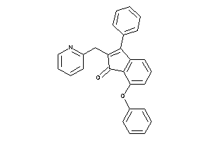 7-phenoxy-3-phenyl-2-(2-pyridylmethyl)inden-1-one