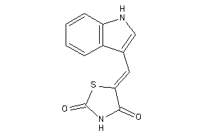 Image of 5-(1H-indol-3-ylmethylene)thiazolidine-2,4-quinone