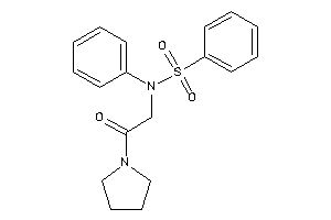 N-(2-keto-2-pyrrolidino-ethyl)-N-phenyl-benzenesulfonamide