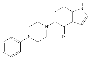 5-(4-phenylpiperazino)-1,5,6,7-tetrahydroindol-4-one