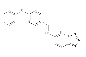 (6-phenoxy-3-pyridyl)methyl-(tetrazolo[5,1-f]pyridazin-6-yl)amine