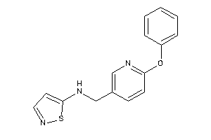 Isothiazol-5-yl-[(6-phenoxy-3-pyridyl)methyl]amine