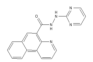 N'-(2-pyrimidyl)benzo[f]quinoline-5-carbohydrazide